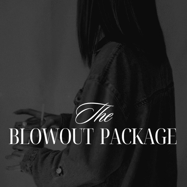 THE BLOWOUT PACKAGE at Melonie Jean Beauty in Omaha, NE